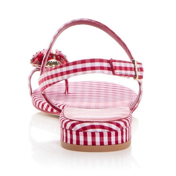 Jeffrey Campbell Beeanca Gingham Sandals Size 6.5 - Picture 7 of 10